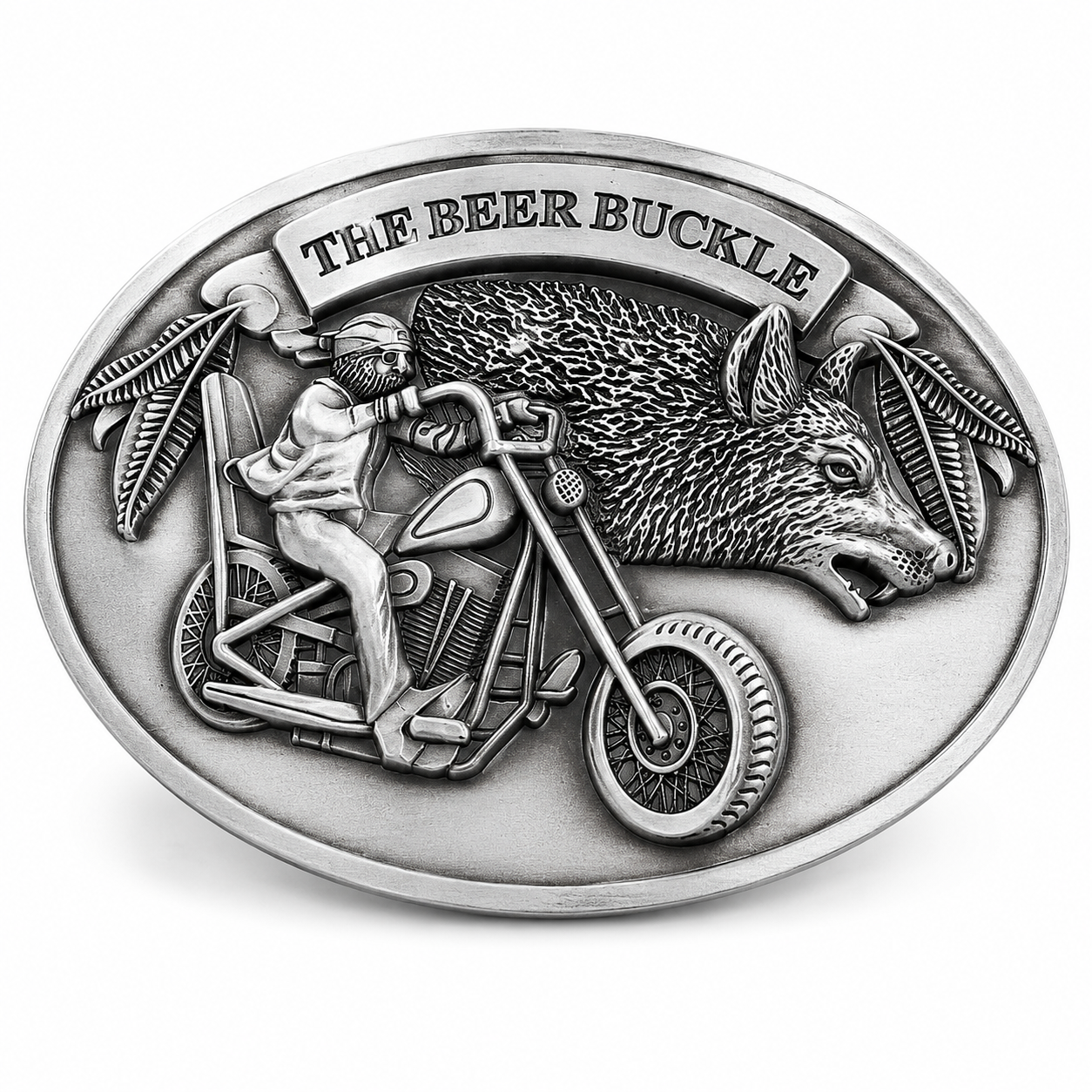 BuckleBrew™ Beer Belt Buckle Holder